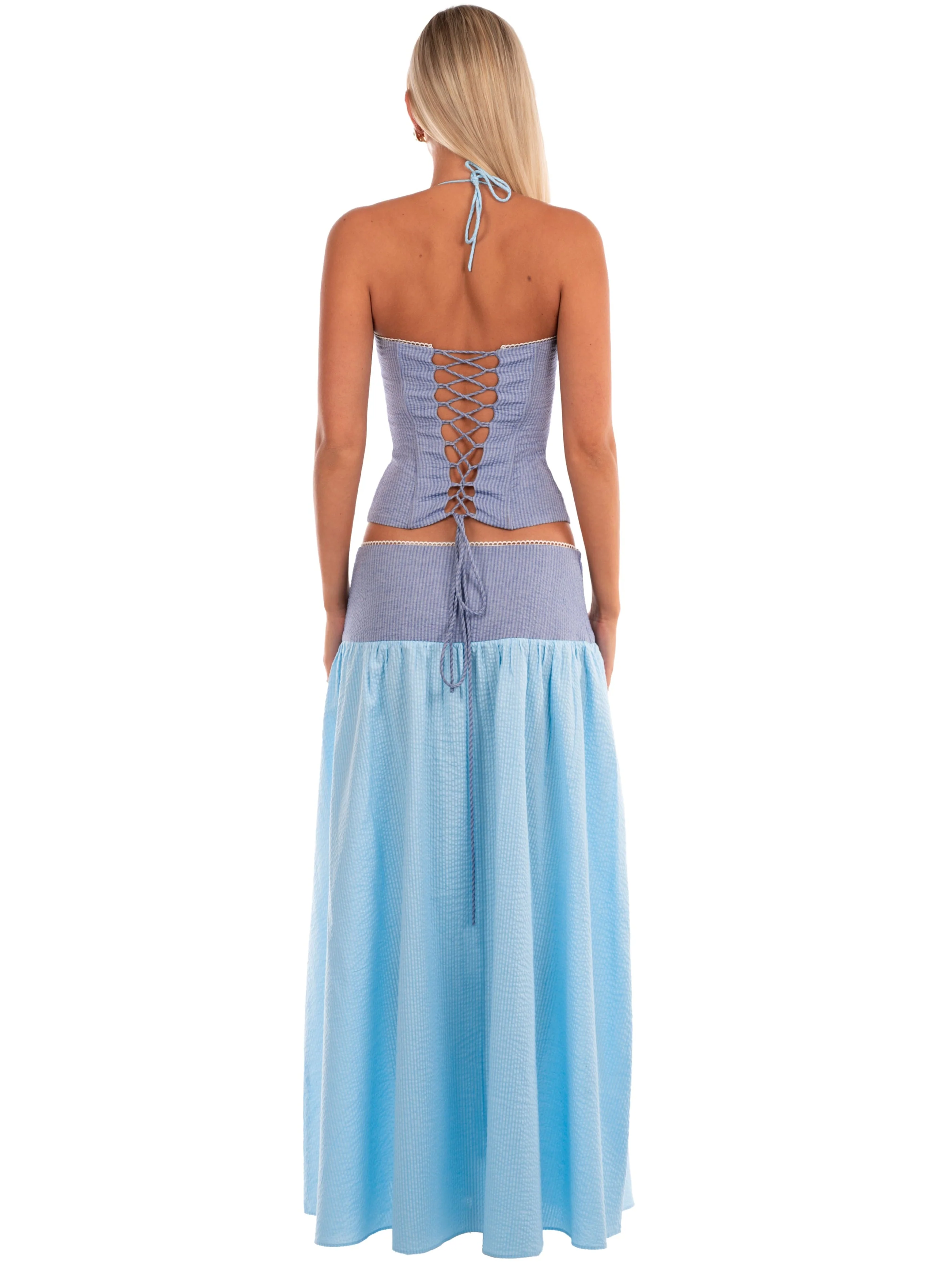 Adeline Maxi Skirt | Storm - Image 3