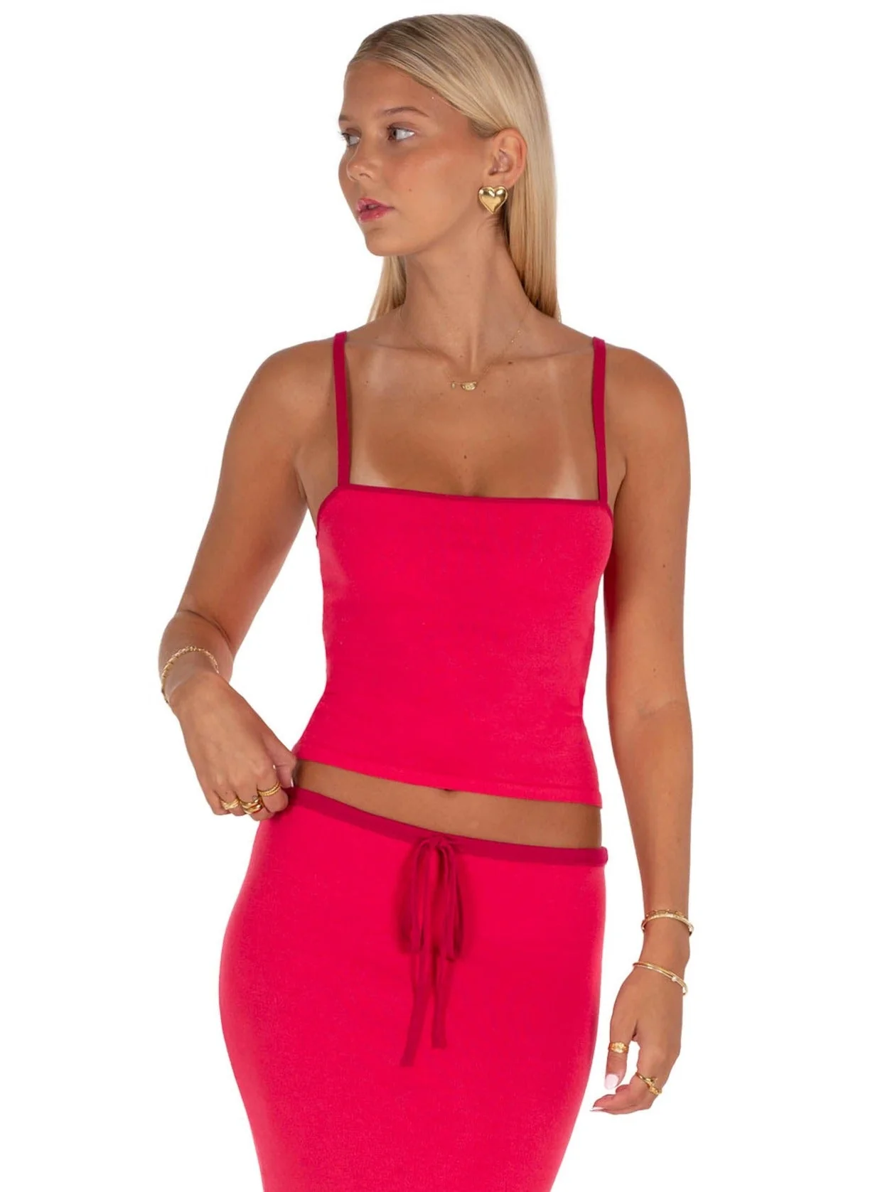 Lilly Tank | Cherry - Image 5