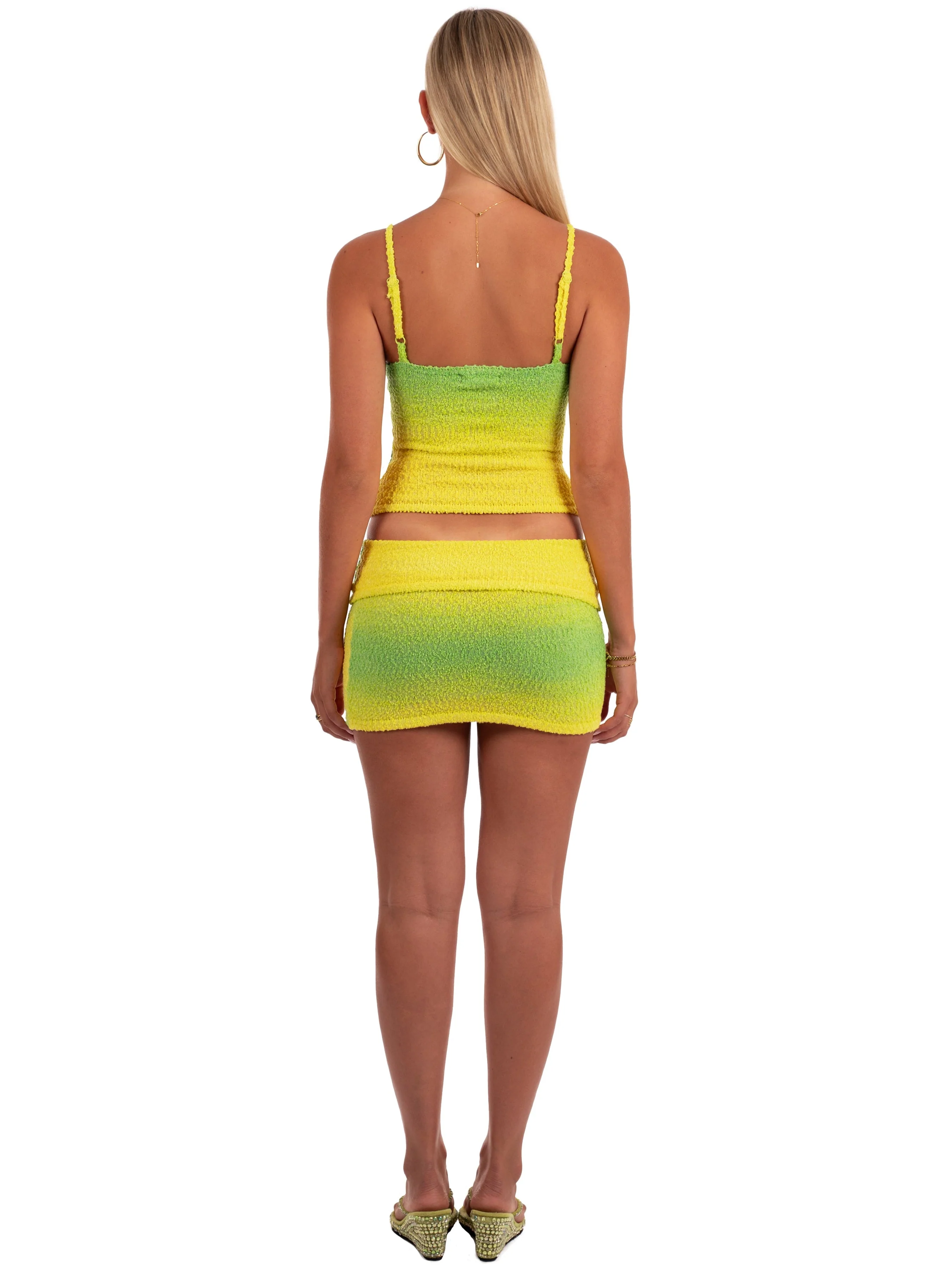 Lola Mini Skirt | Kiwi - Image 4