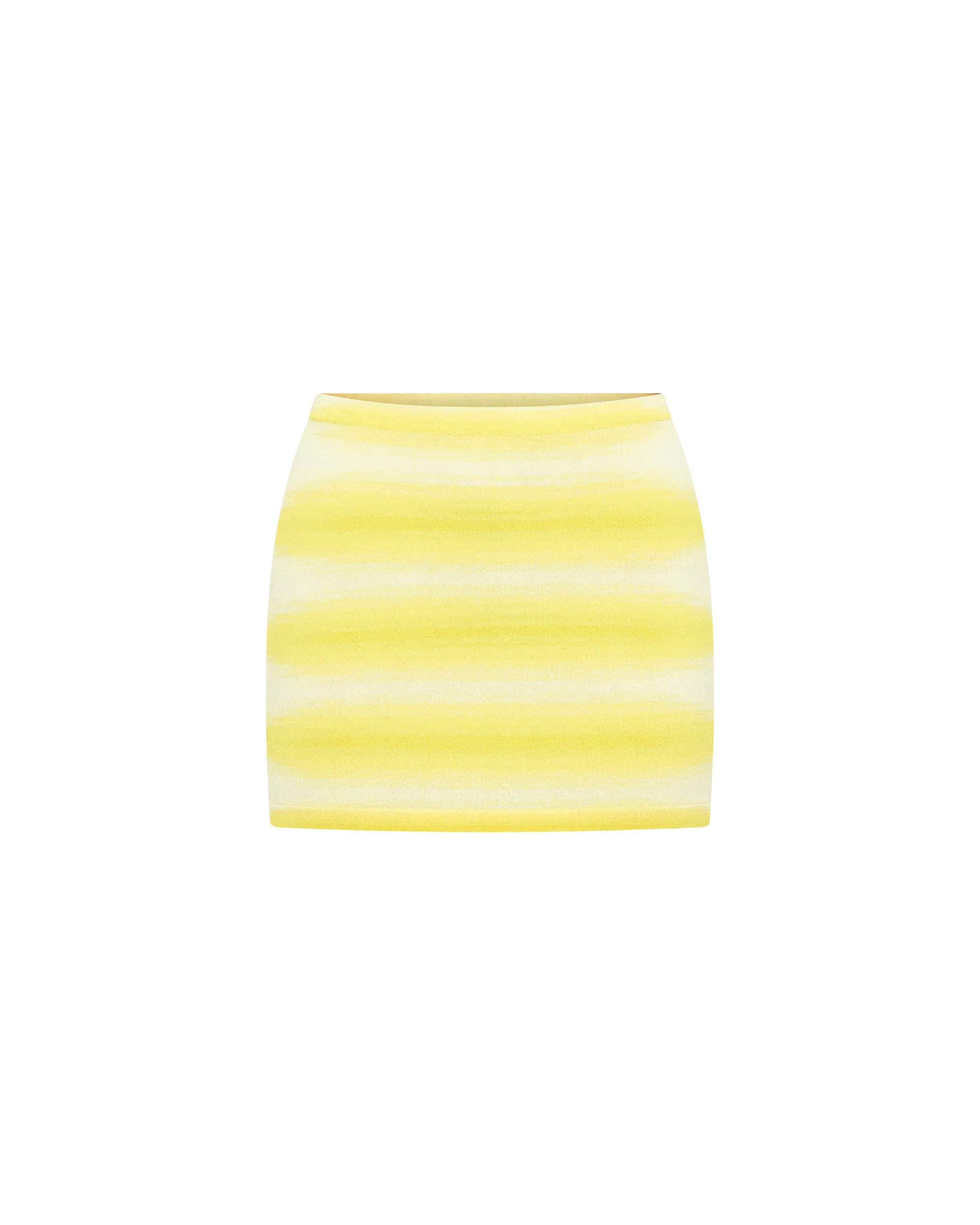 Mia Mini Skirt | Lemon - Image 2