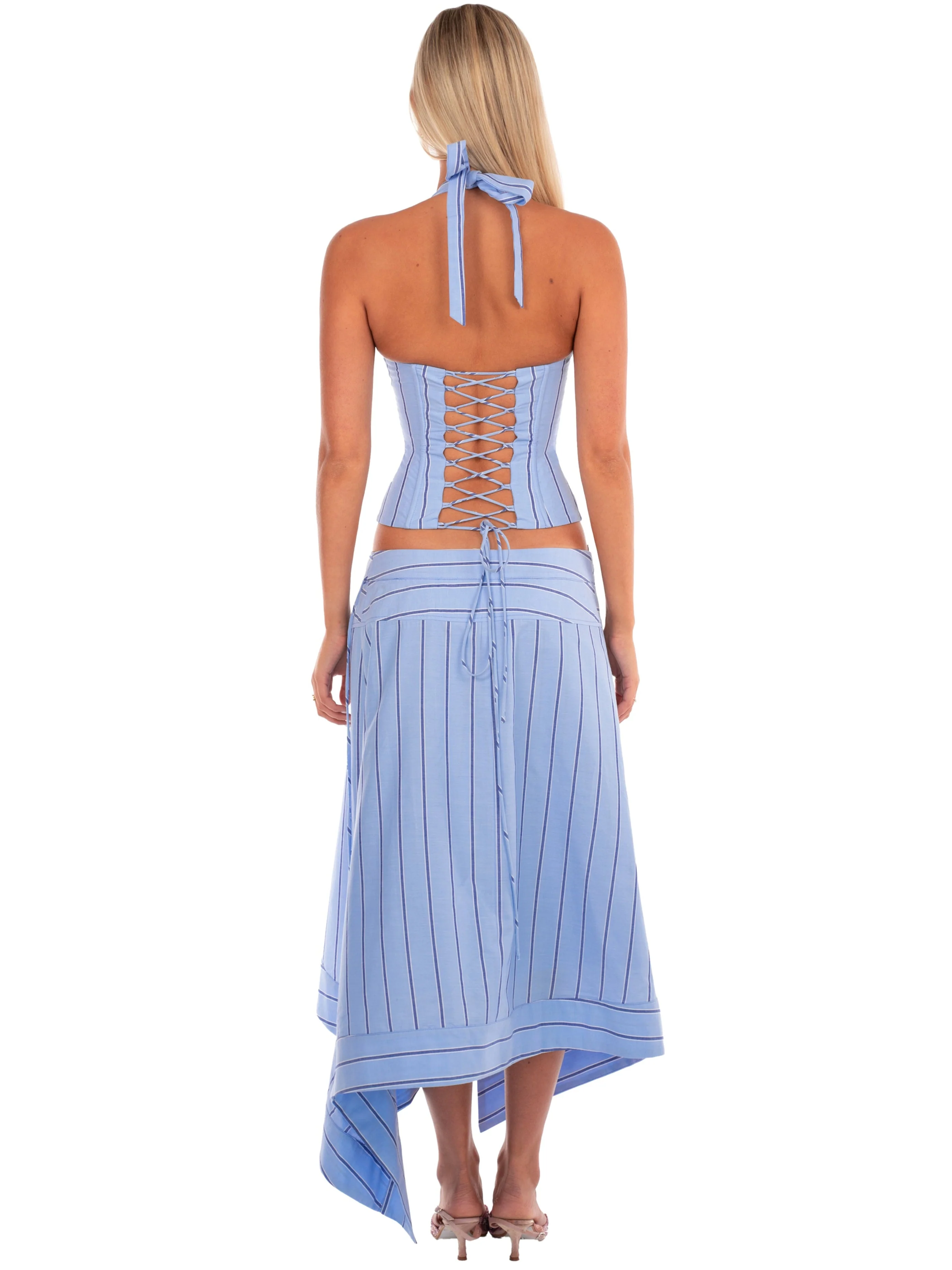 Sabrina Wrap Skirt | Bluebell - Image 3