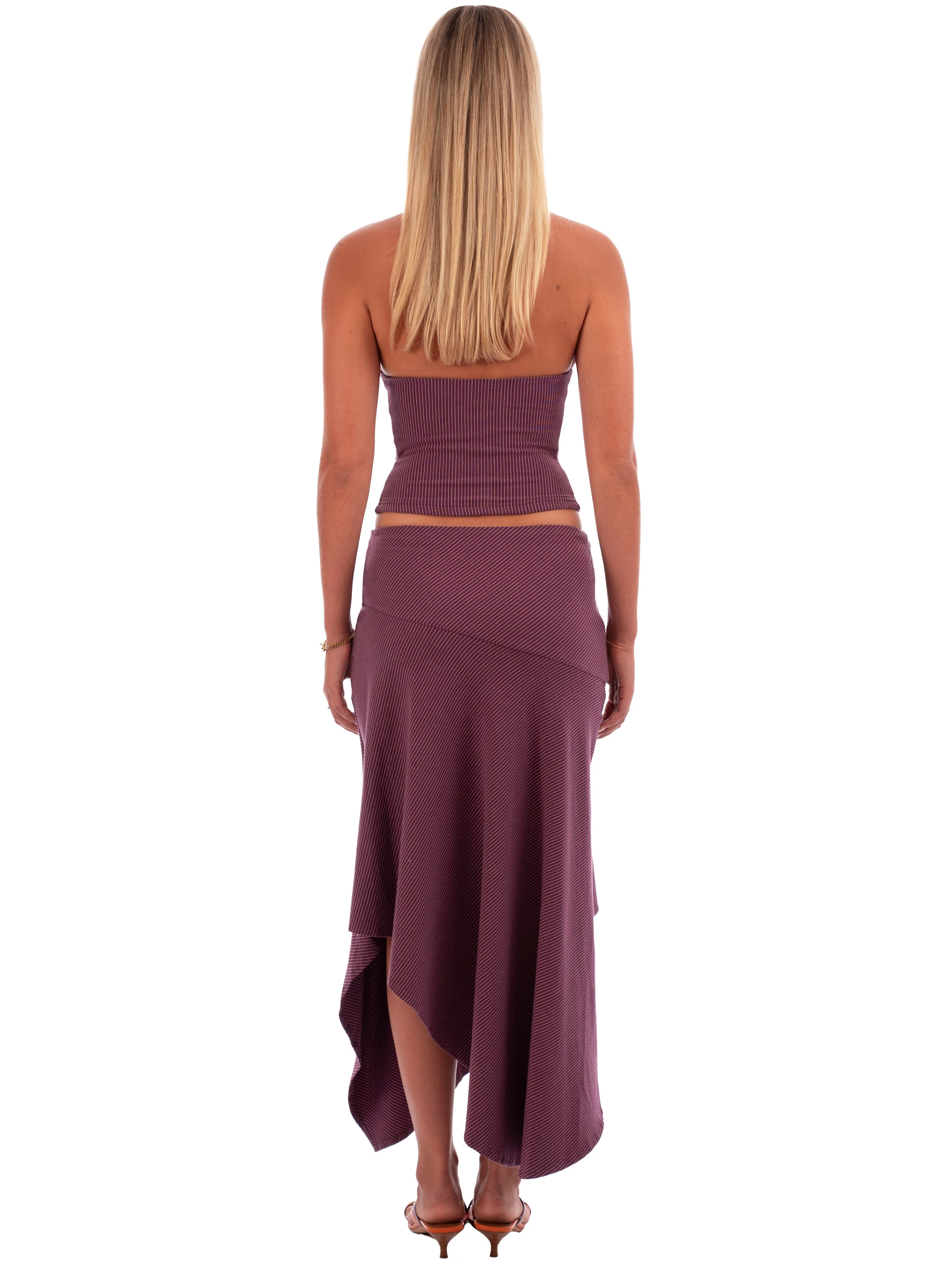 Yasmin Midi Skirt | Plum - Image 4